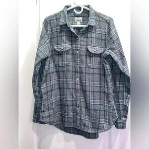 Vintage Woolrich flannel button down shirt
